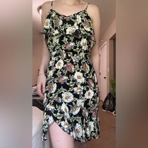 Black Floral Dress